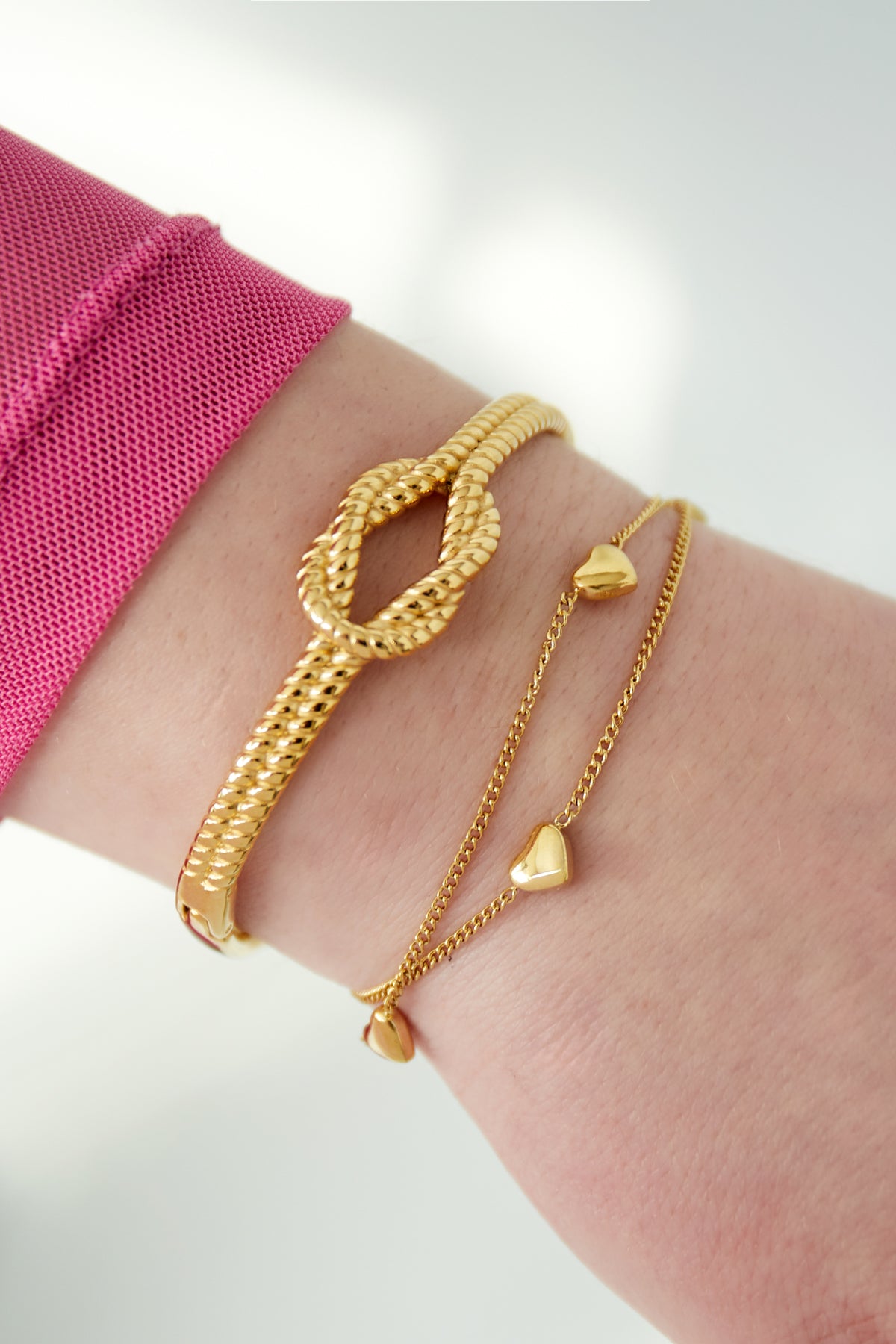 lots of hearts bracelet