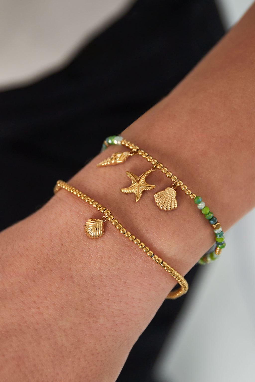 simple bracelet small shell