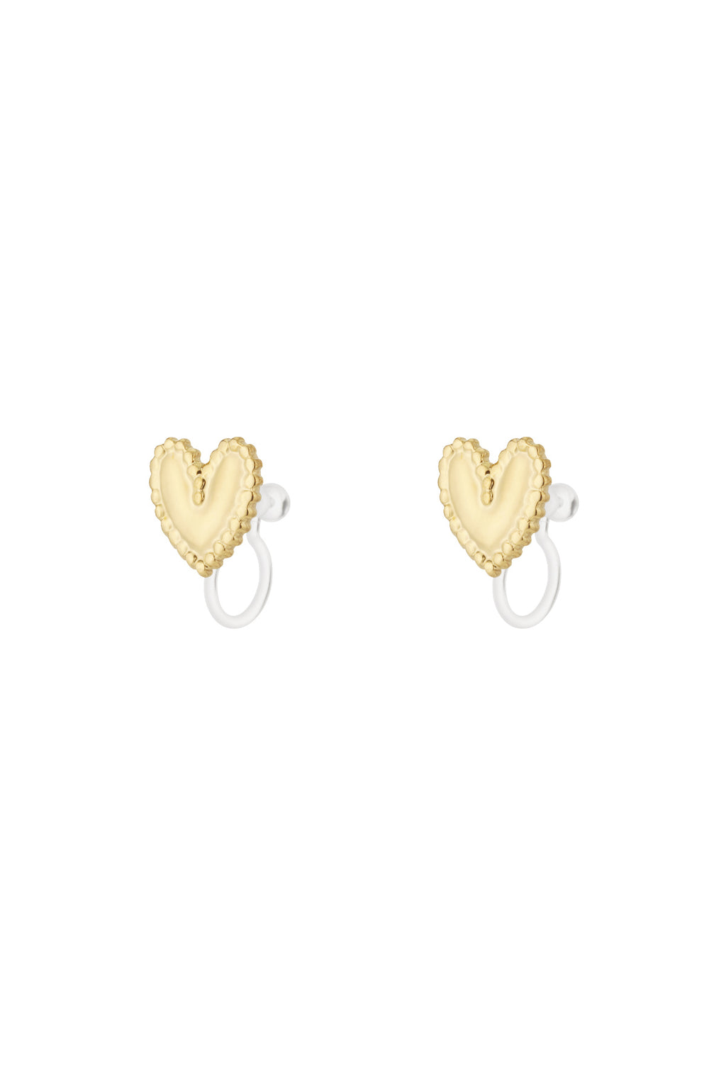 Heart Clip Earrings