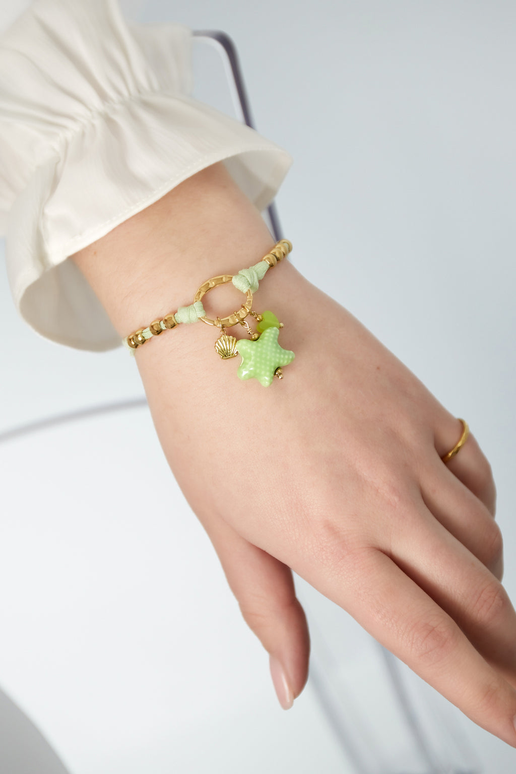 starry bracelet - green & 