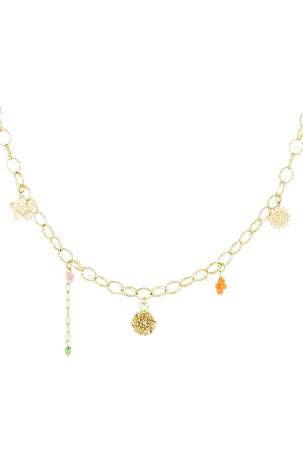 spring charms necklace
