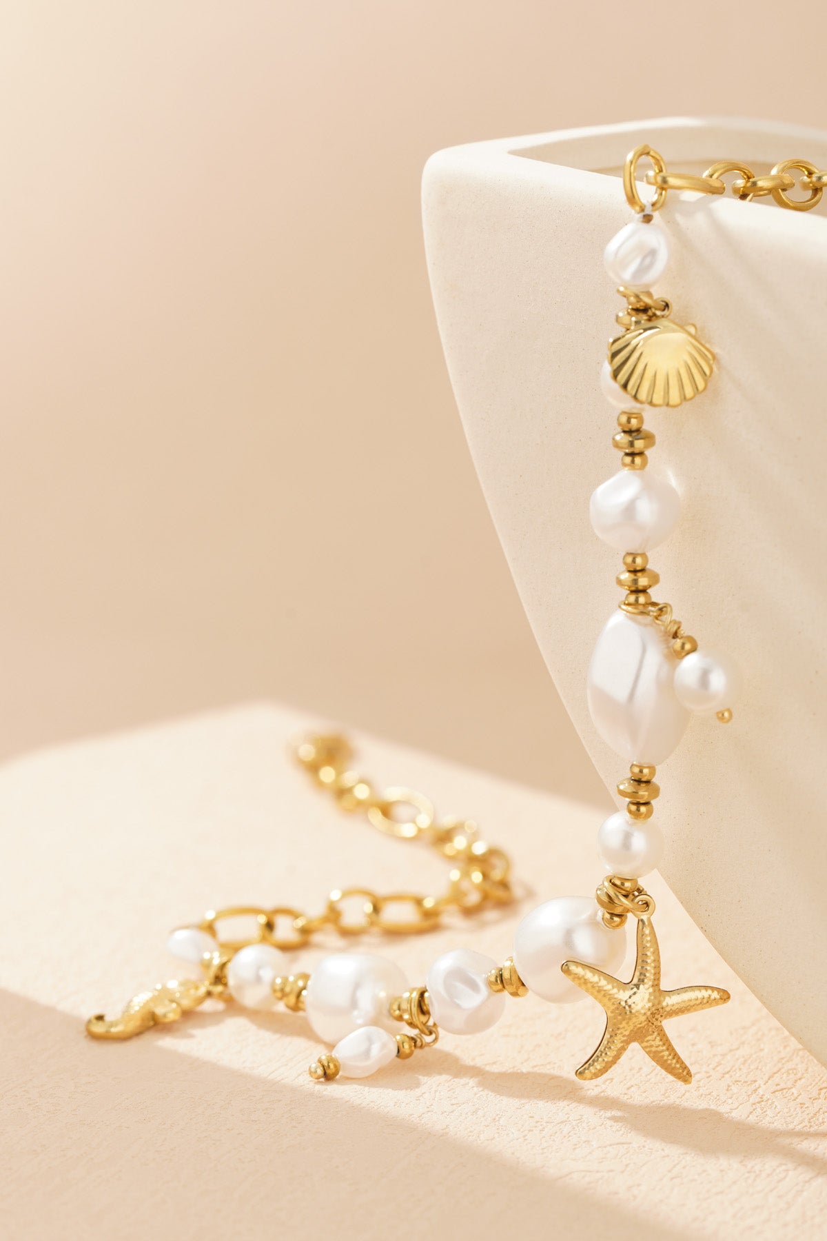 marine organism necklace