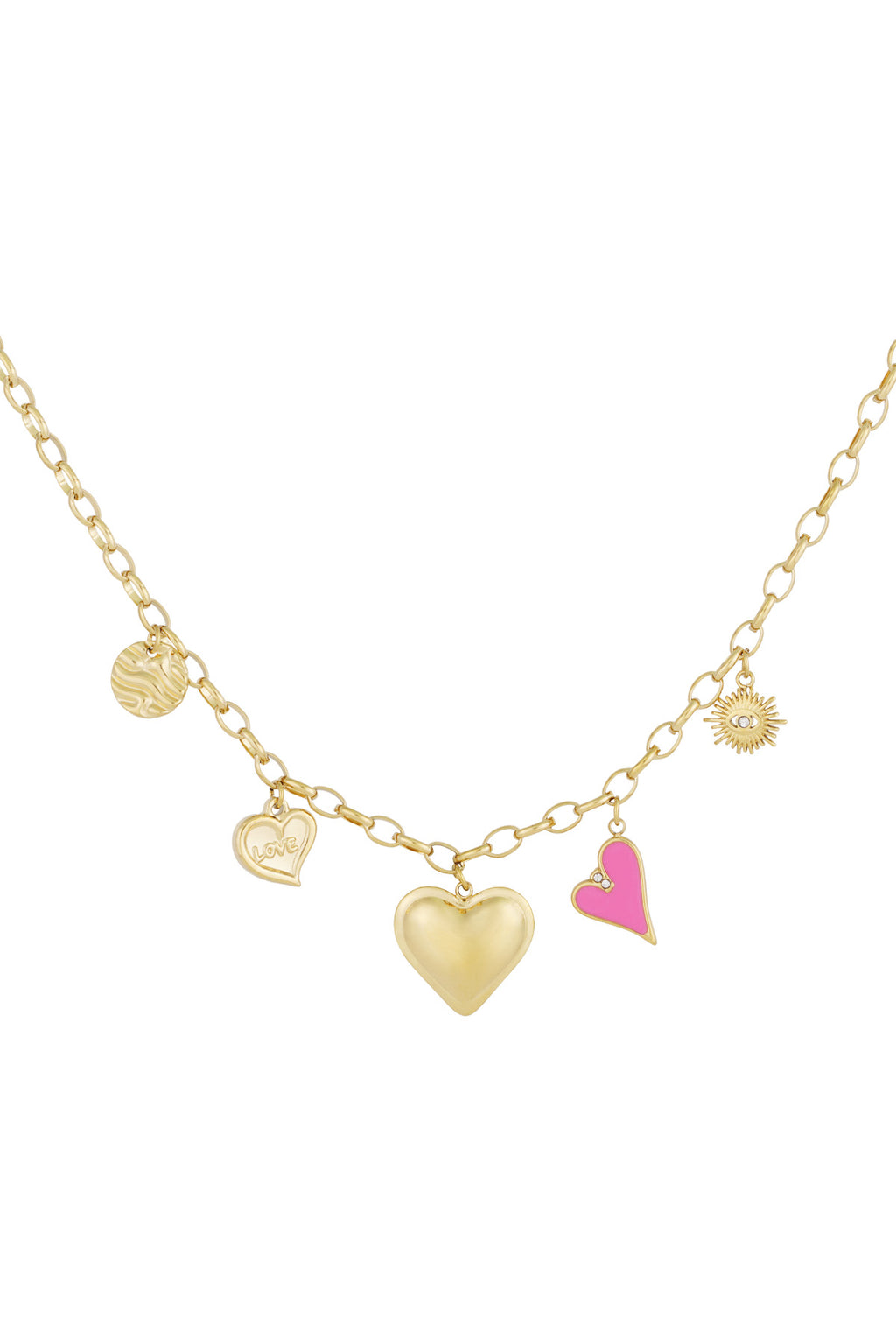 the love charm necklace