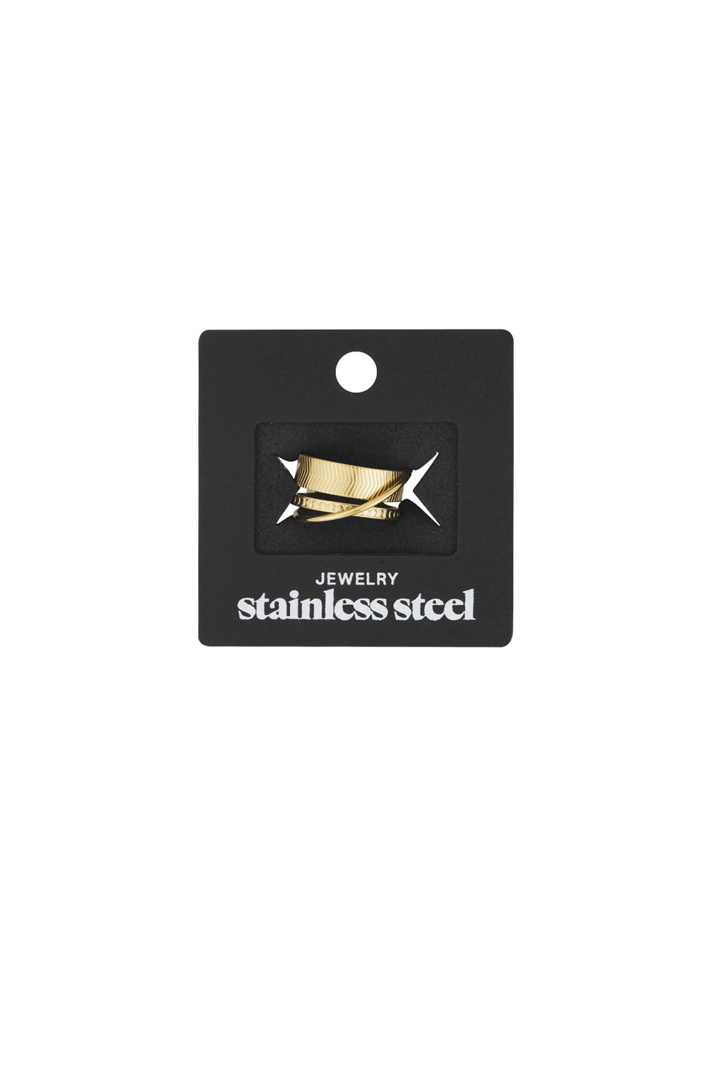 stacked treasures ring