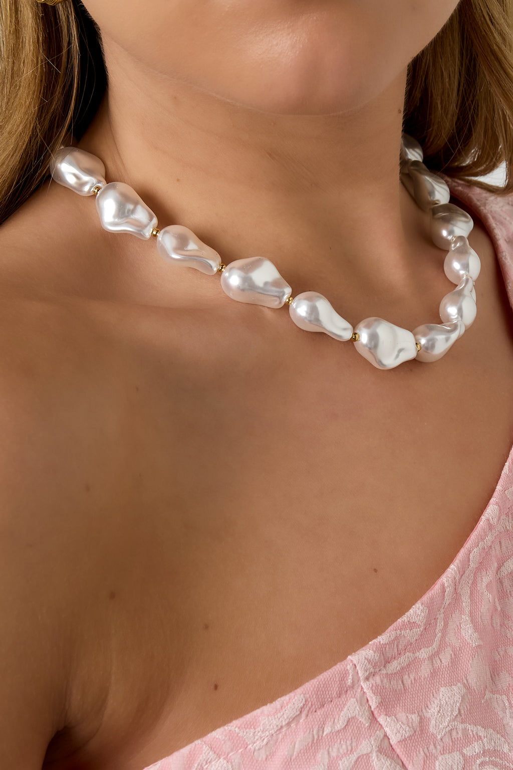 Imitation Pearl Beaded Necklaces Beads Casual Holiday/Beach Simple Series Women's jewelry
