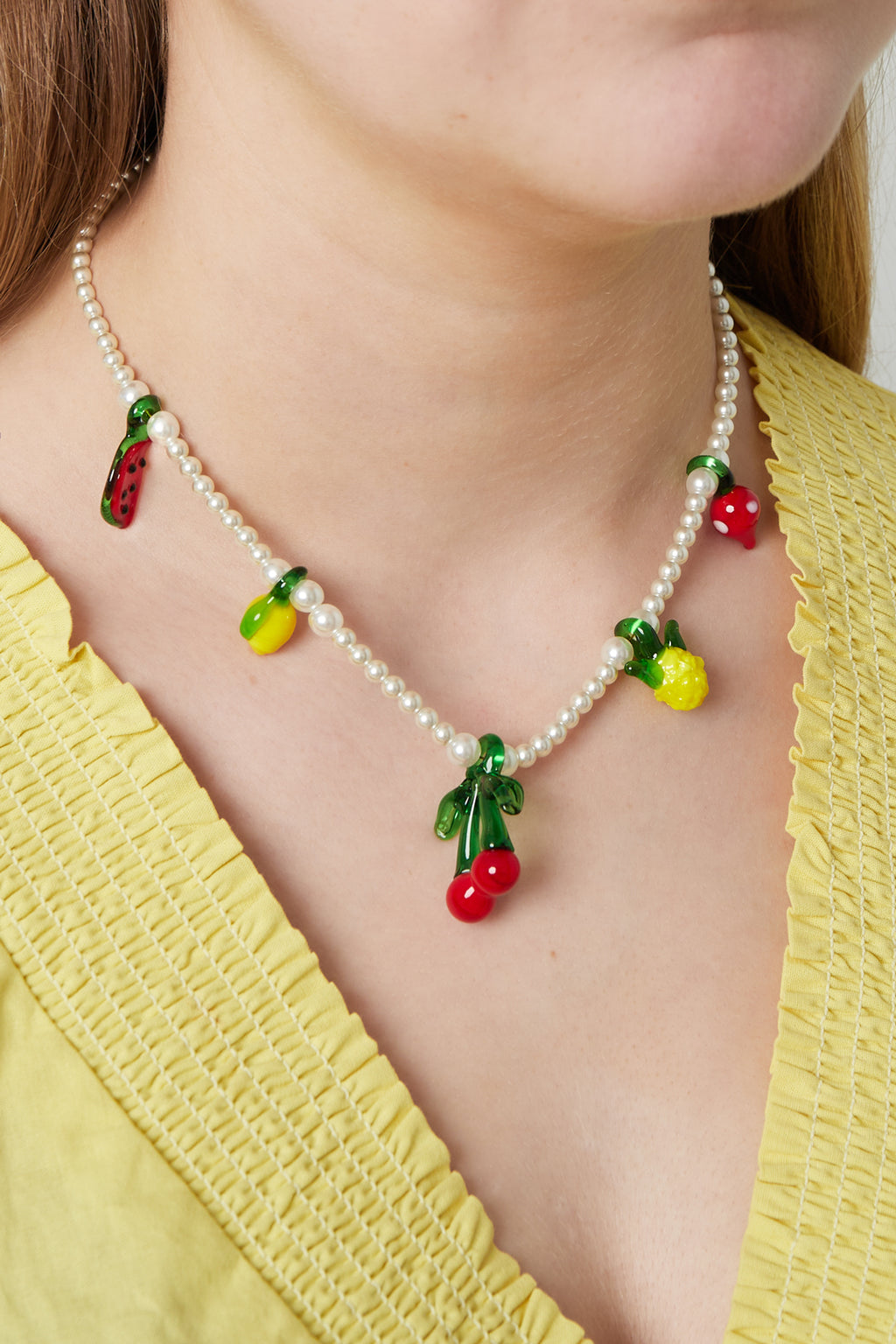 plant necklace