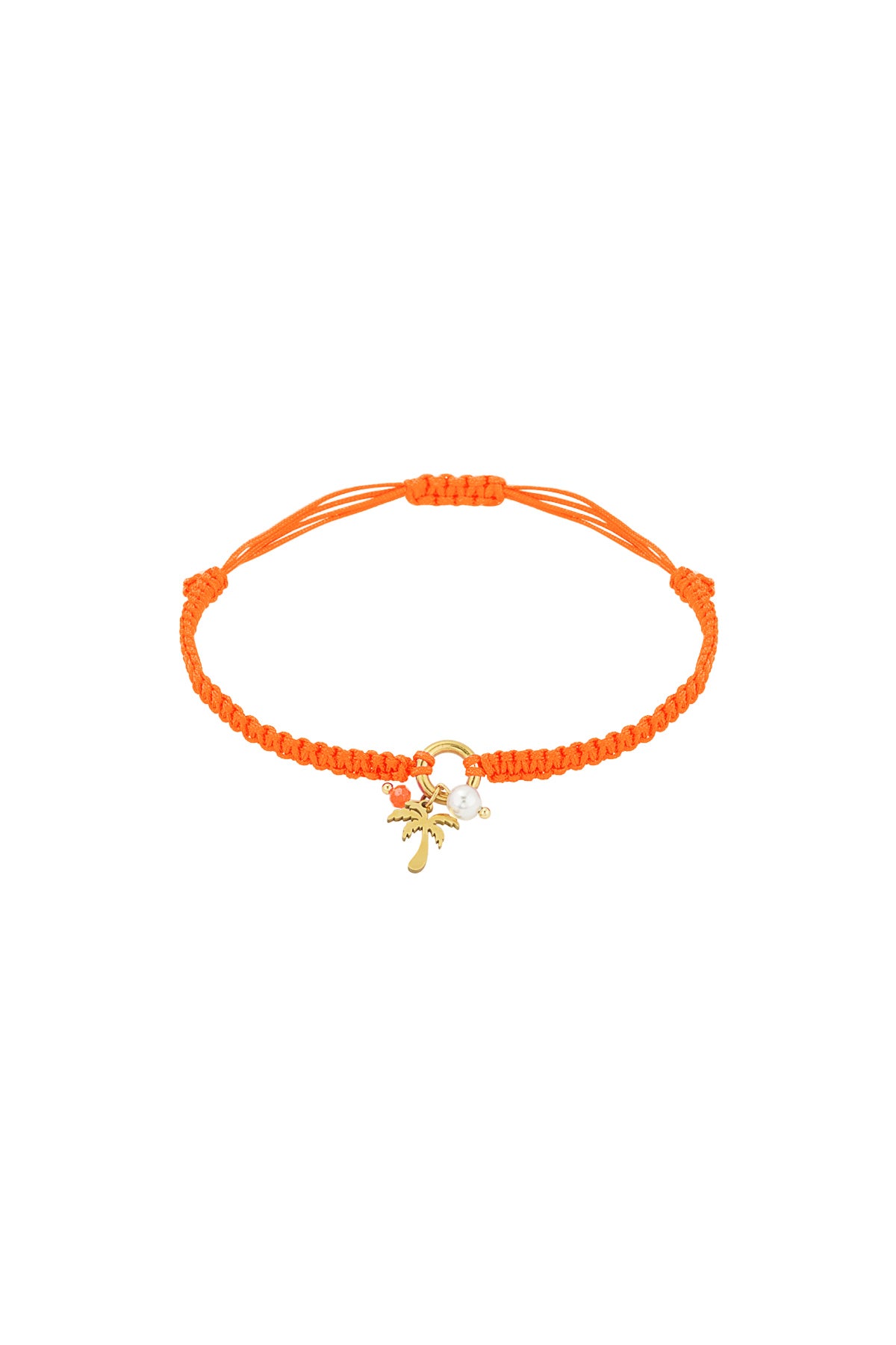 palm paradise bracelet - orange and 