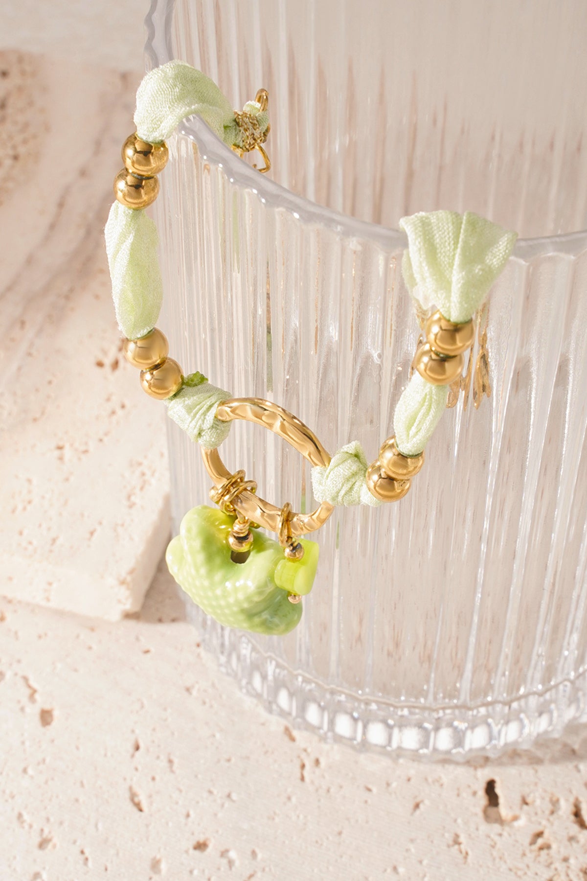 starry bracelet - green & 