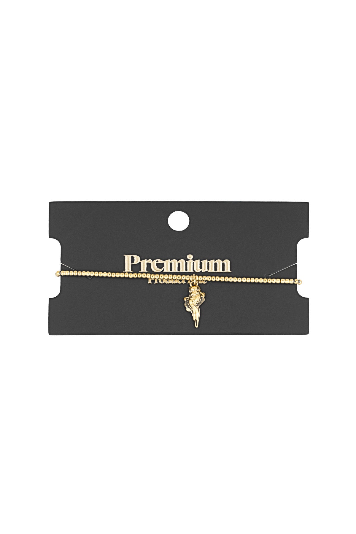 simple seashell bracelet