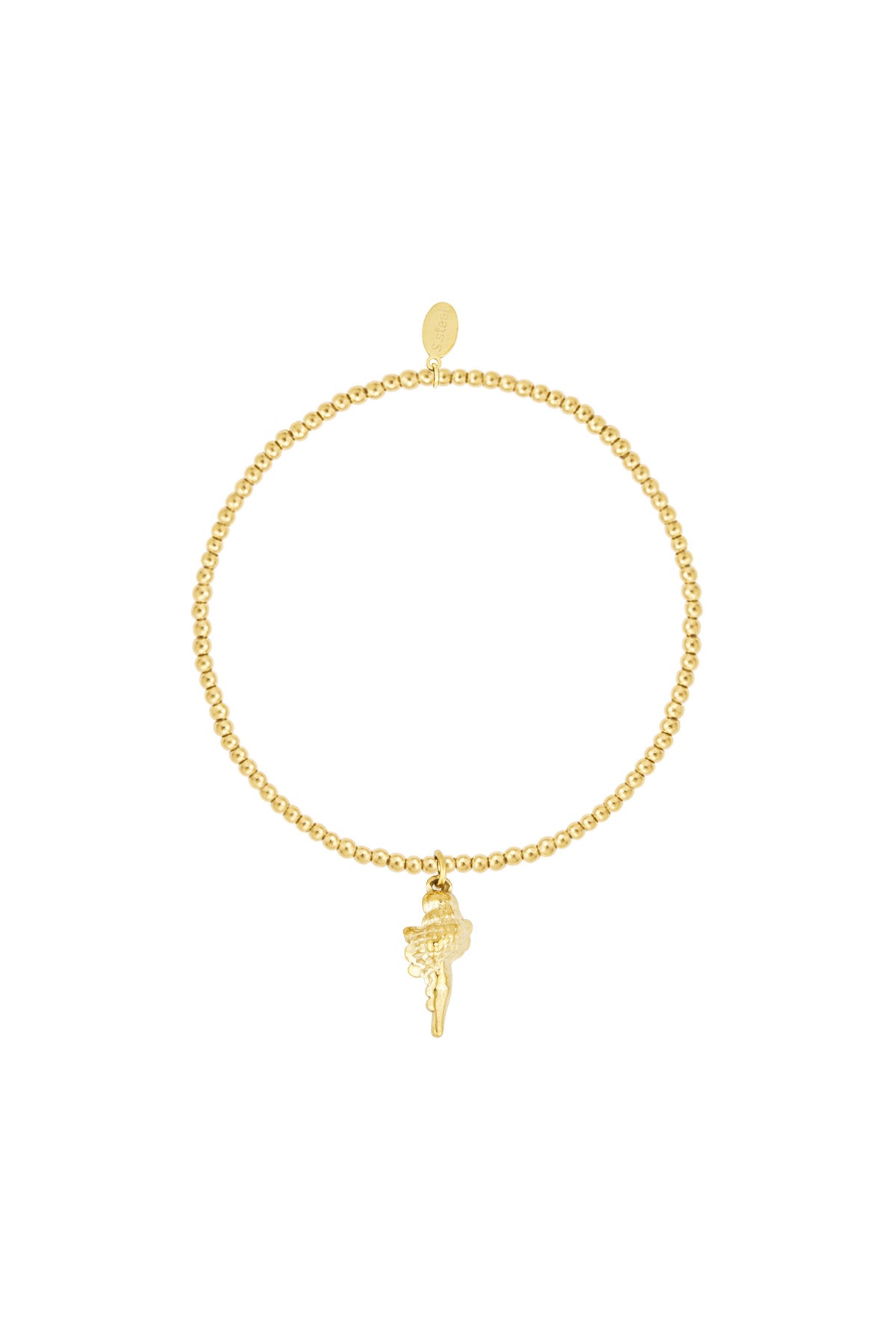 simple seashell bracelet