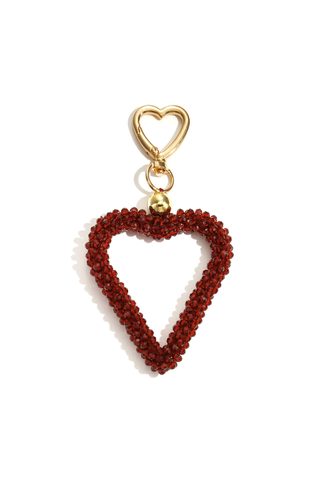 Keychain Heart Casual Crystal Daily Accessories