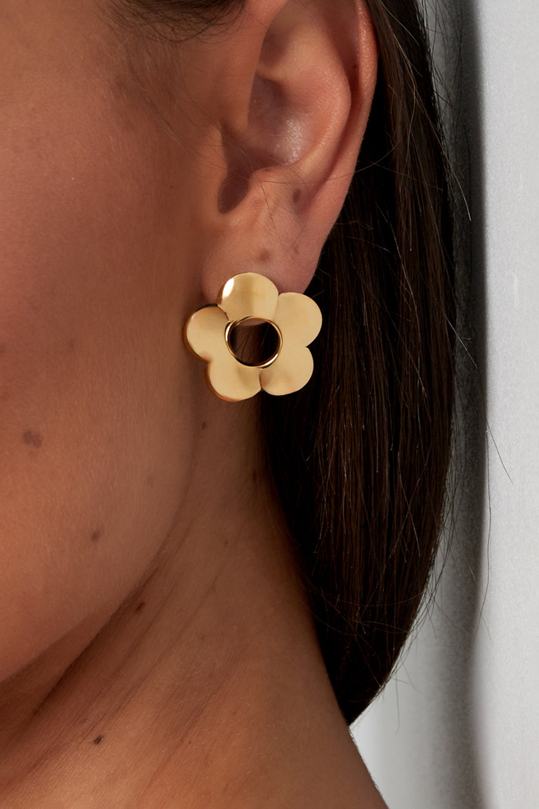 Big flower Earrings