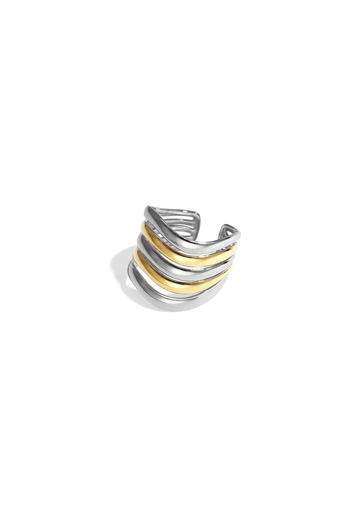 Ring multi-layered bi-color