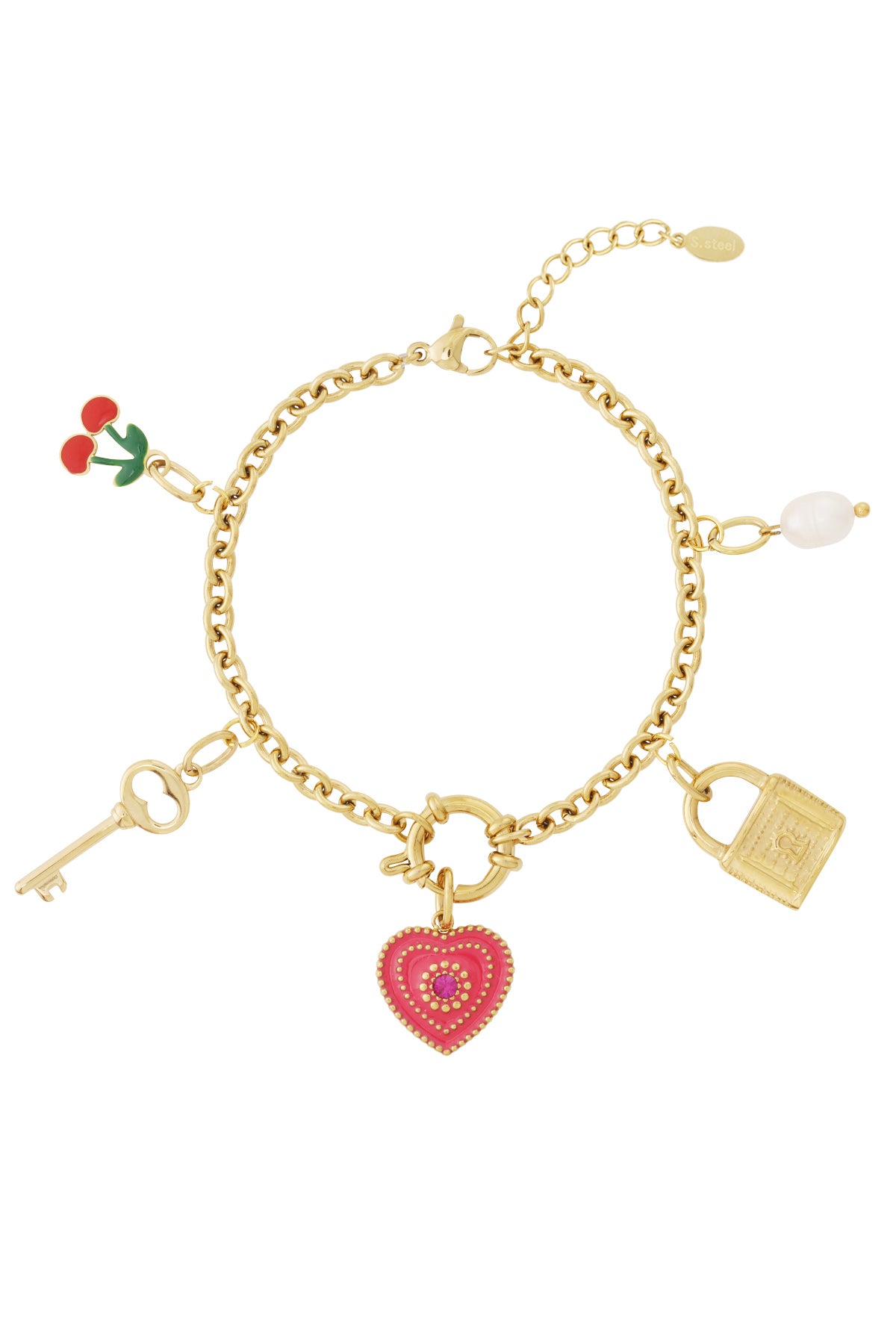 Heart DIY bracelet