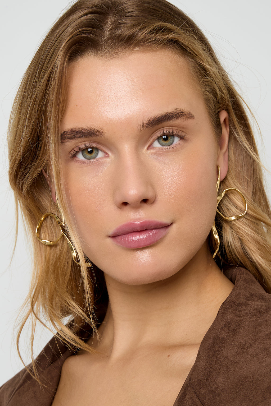 Stud Earrings lines Casual Daily Simple Series Women's jewelry