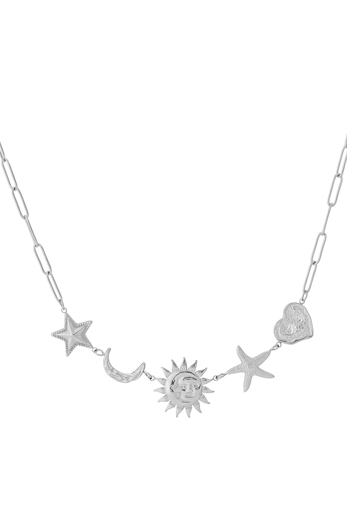Sun Moon Star Necklace