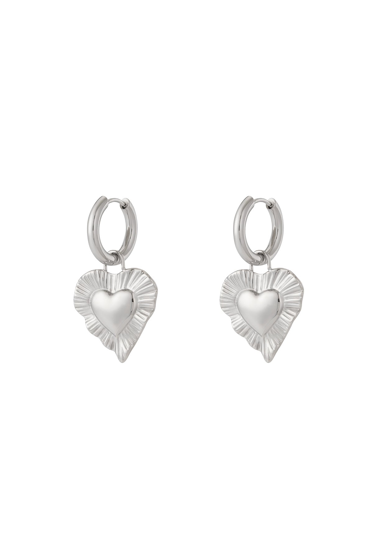 Radiant heart Earrings