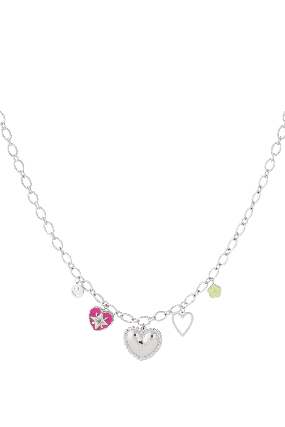 Stainless Steel Pendant necklaces Heart Casual Daily