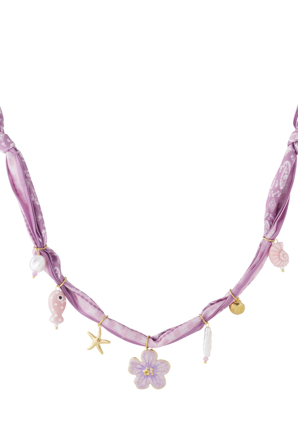 Polyester Pendant necklaces Flower Casual Daily Simple Series Women's jewelry