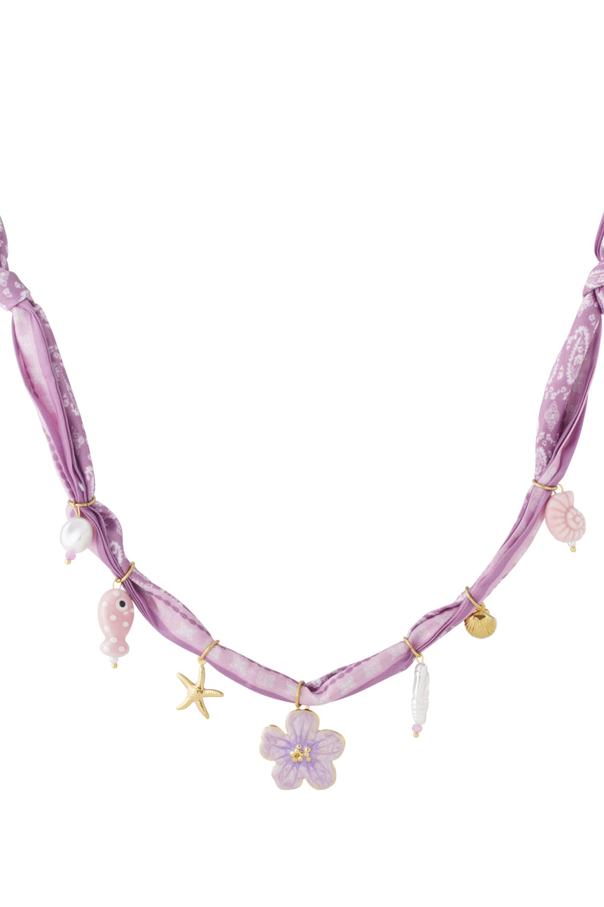 Polyester Pendant necklaces Flower Casual Daily Simple Series Women's jewelry