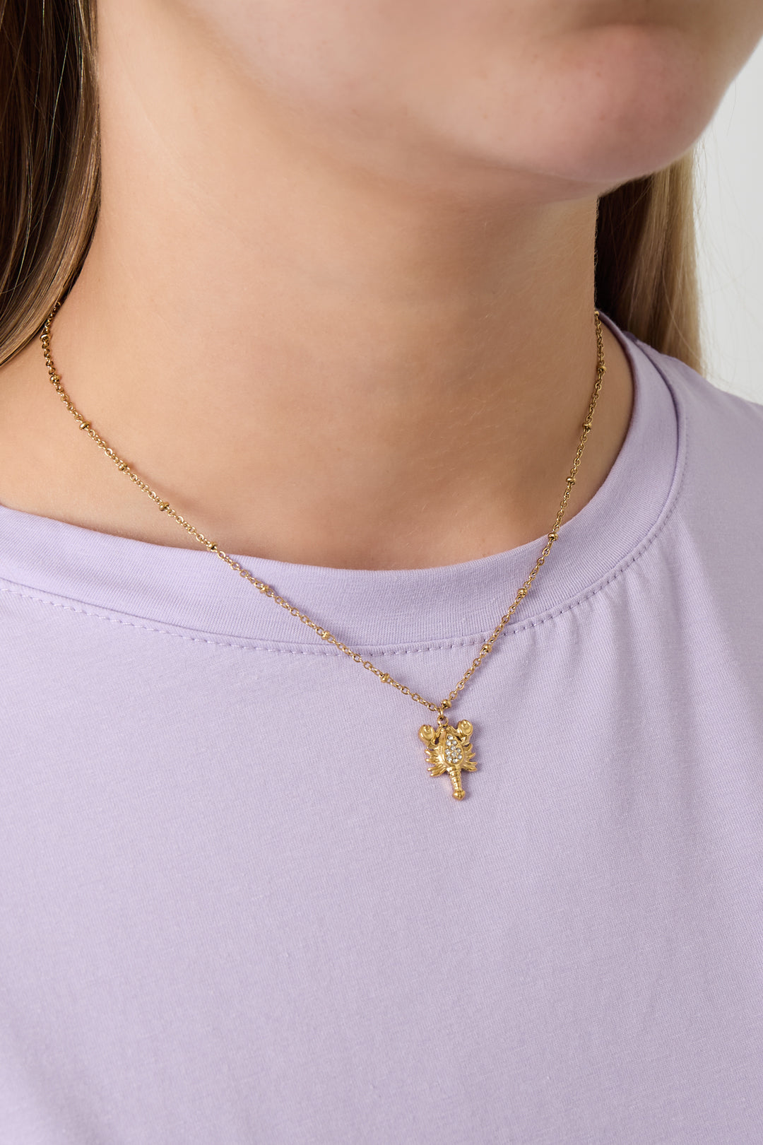 Scorpio Spark necklace