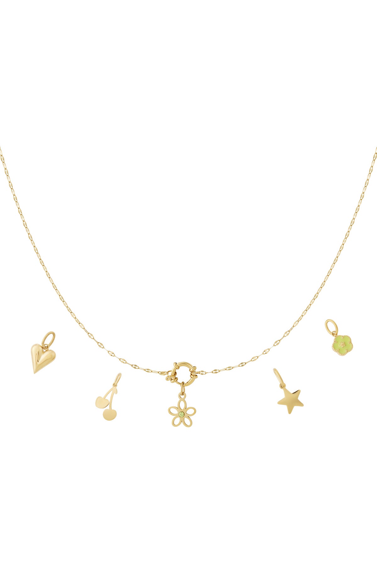 Detailled flower DIY necklace