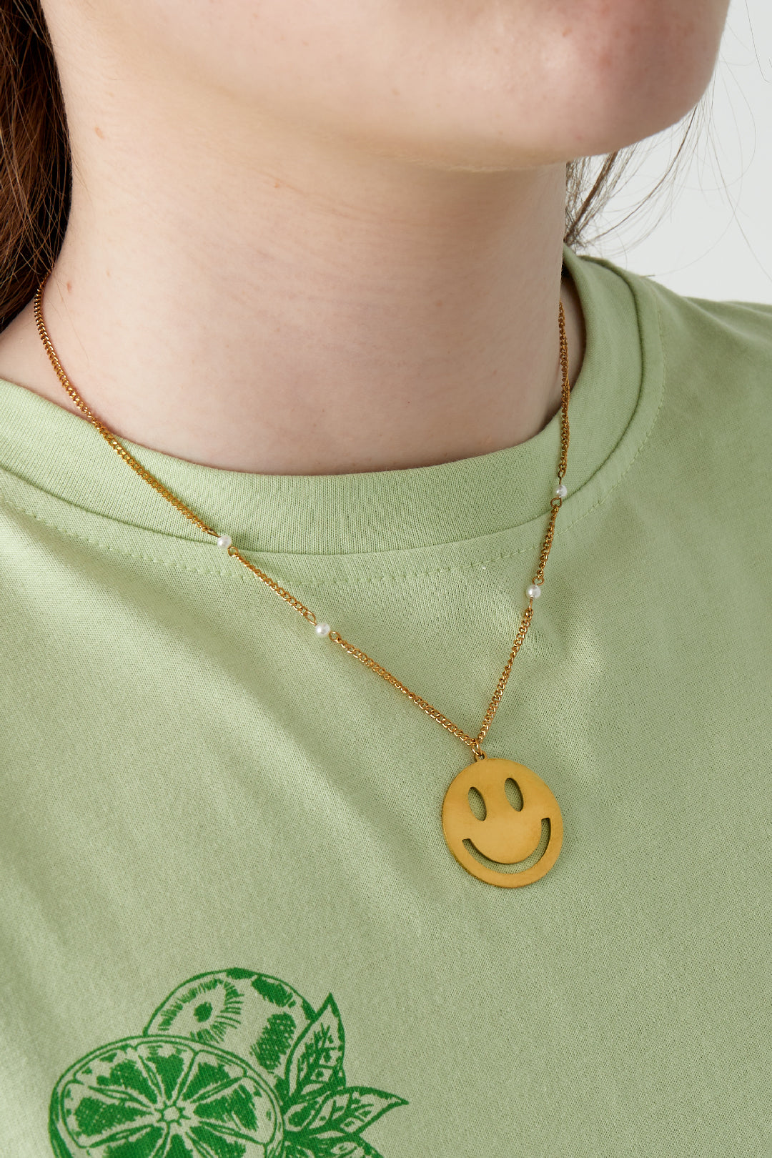 Smiley necklace