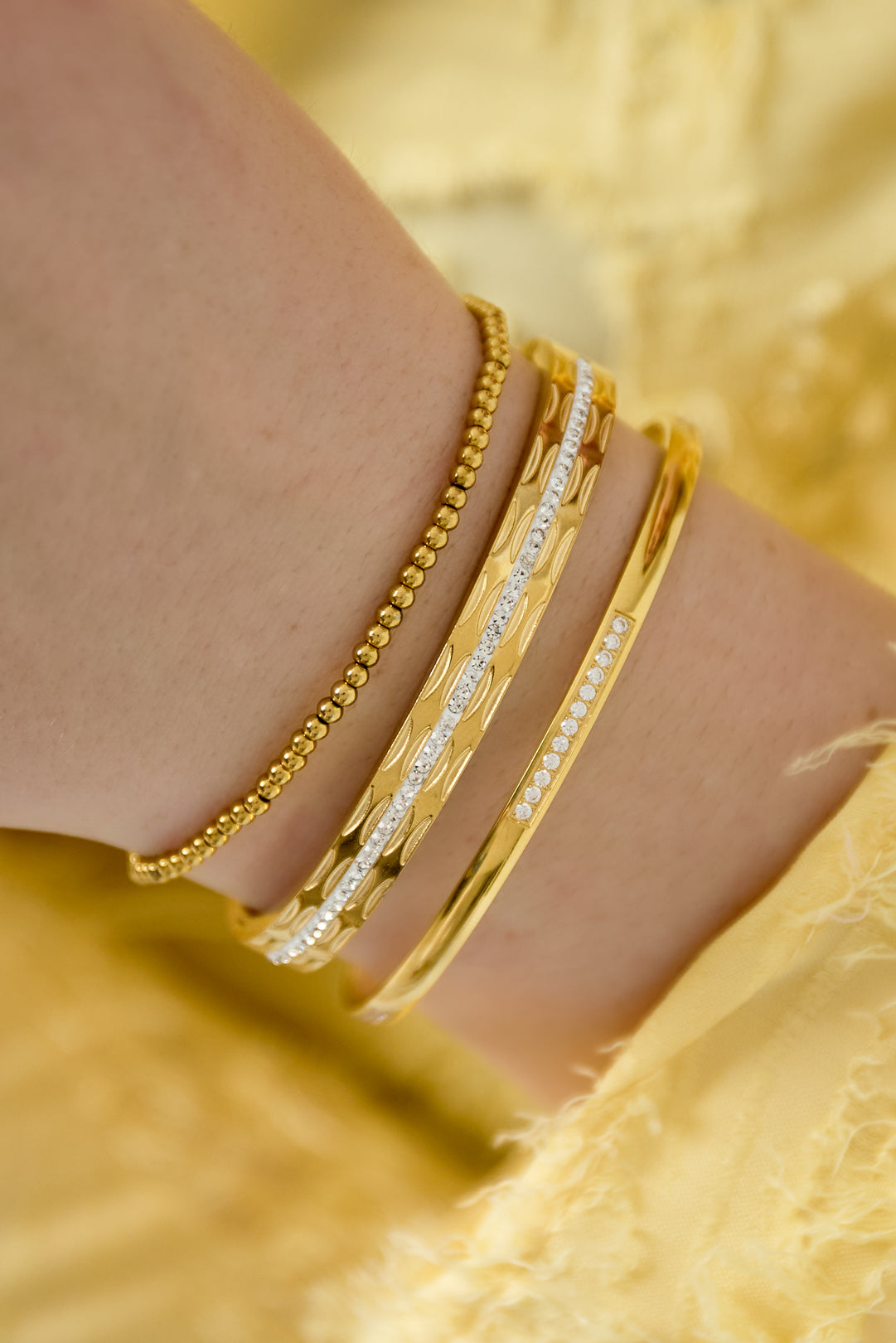 Solid bead bracelets-2.5mm