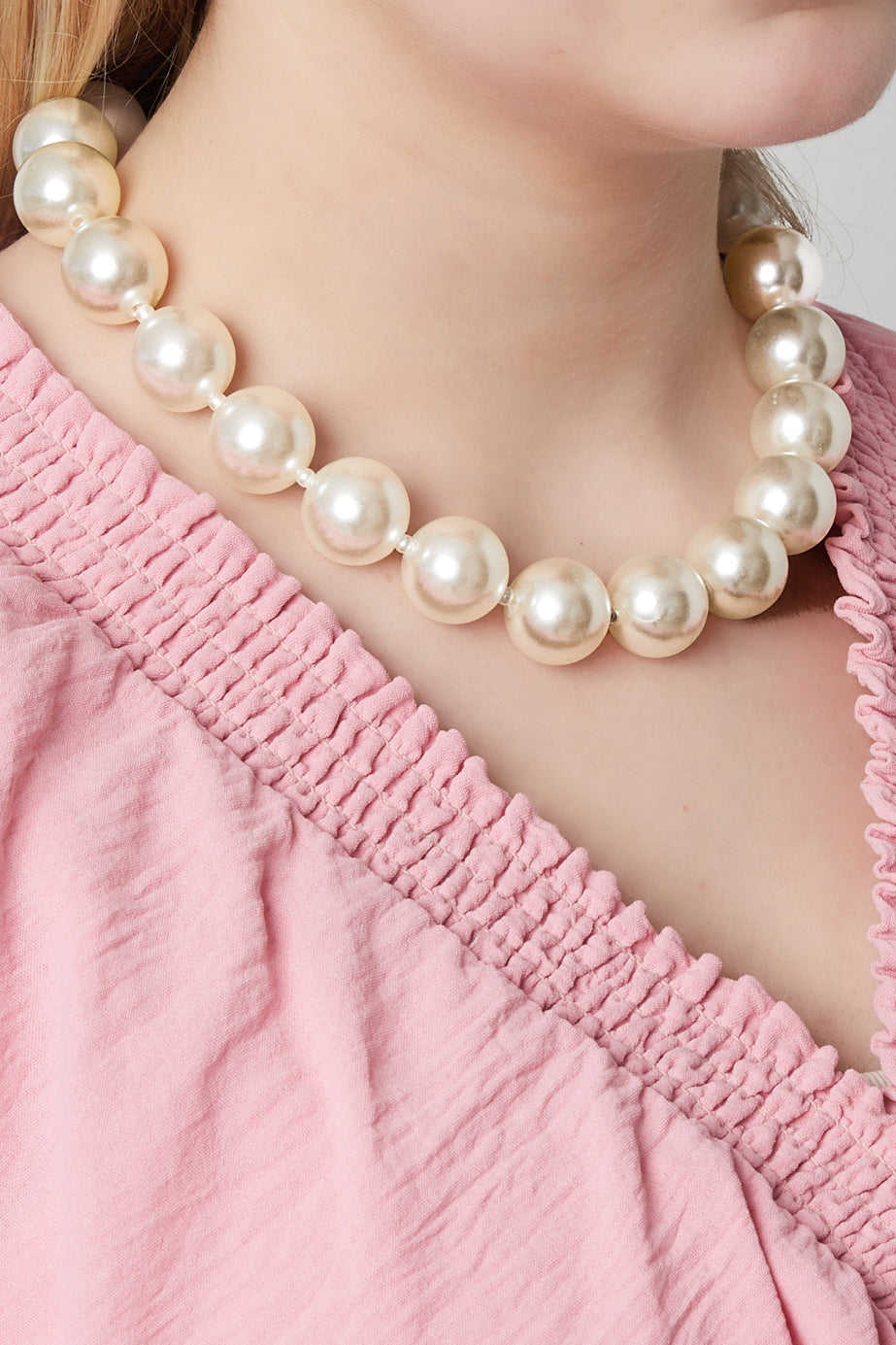 Pearl girl necklace 12mm-25mm