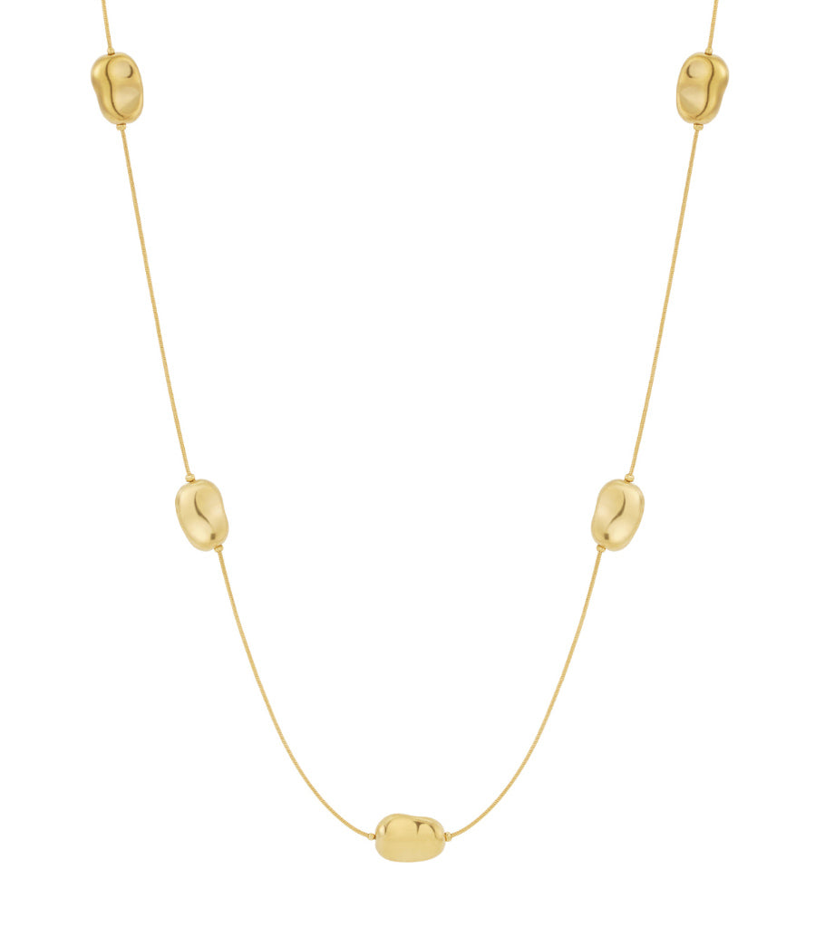 Smooth Link Long Necklace