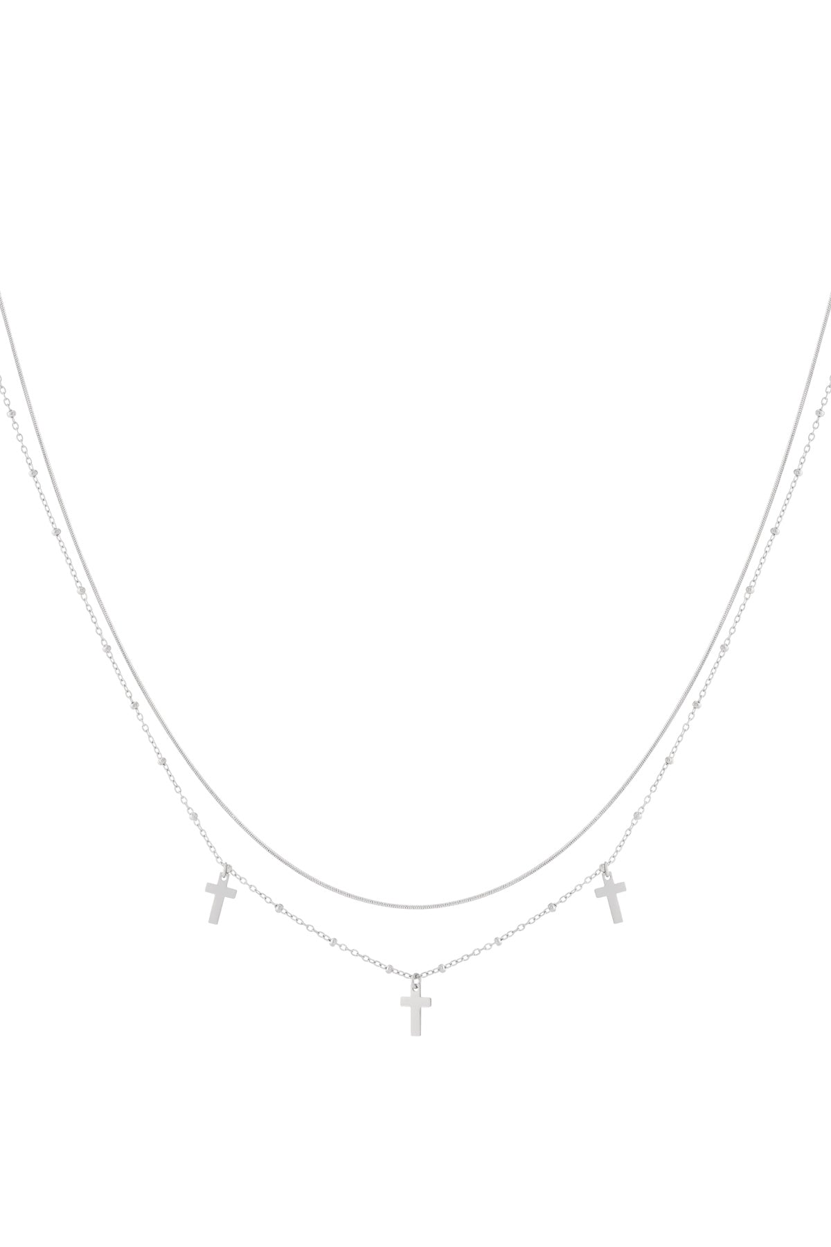   Layered Necklaces Cross Casual Daily Simple Series Women's jewelry