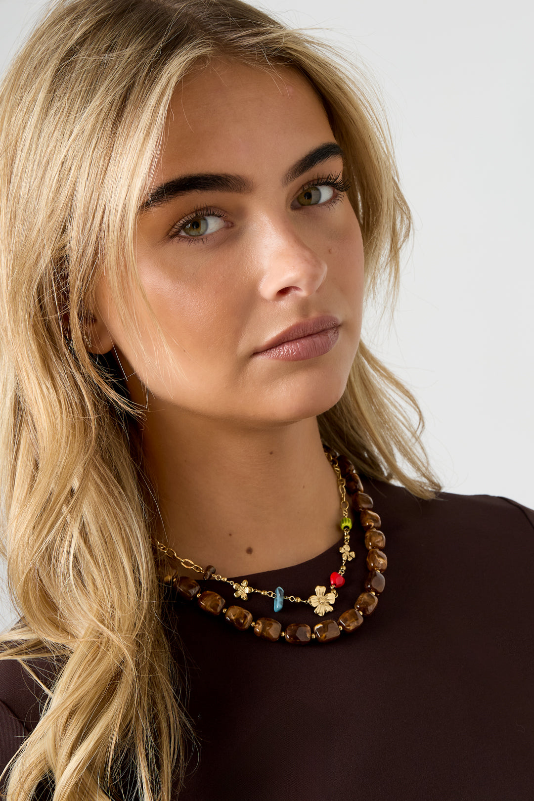 Acrylic Beaded Necklaces Beads Retro Daily Classic Series Women's jewelry